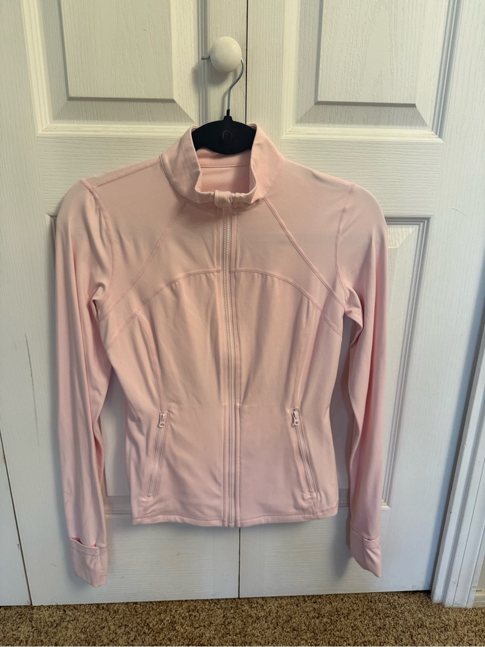 GLOWMODE strawberry milkshake Light Pink Women’s Zip-Up Active Jacket